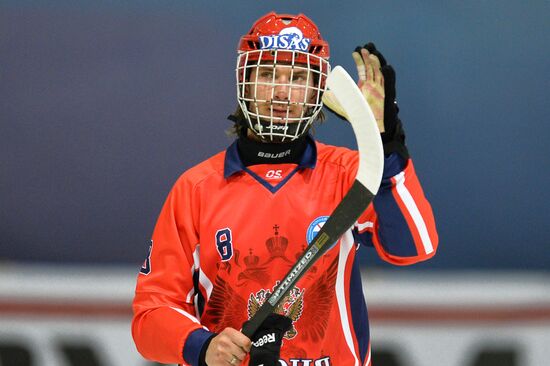 Bandy World Championship. Russia vs Finland