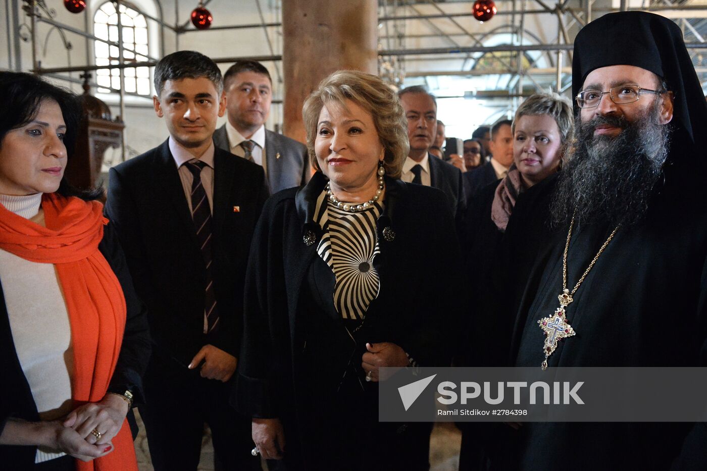 Federation Council Chairperson Valentina Matviyenko visits Palestine