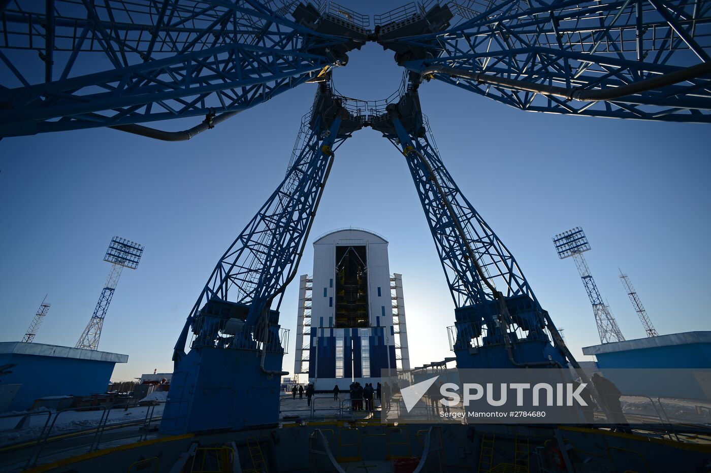 Vostochny space center in Amur Region