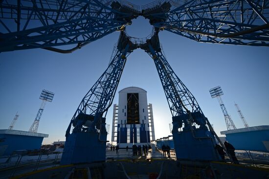 Vostochny space center in Amur Region