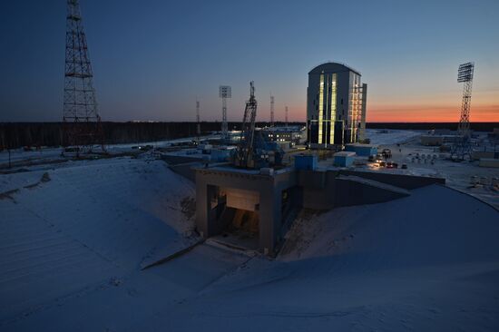 Vostochny space center in Amur Region