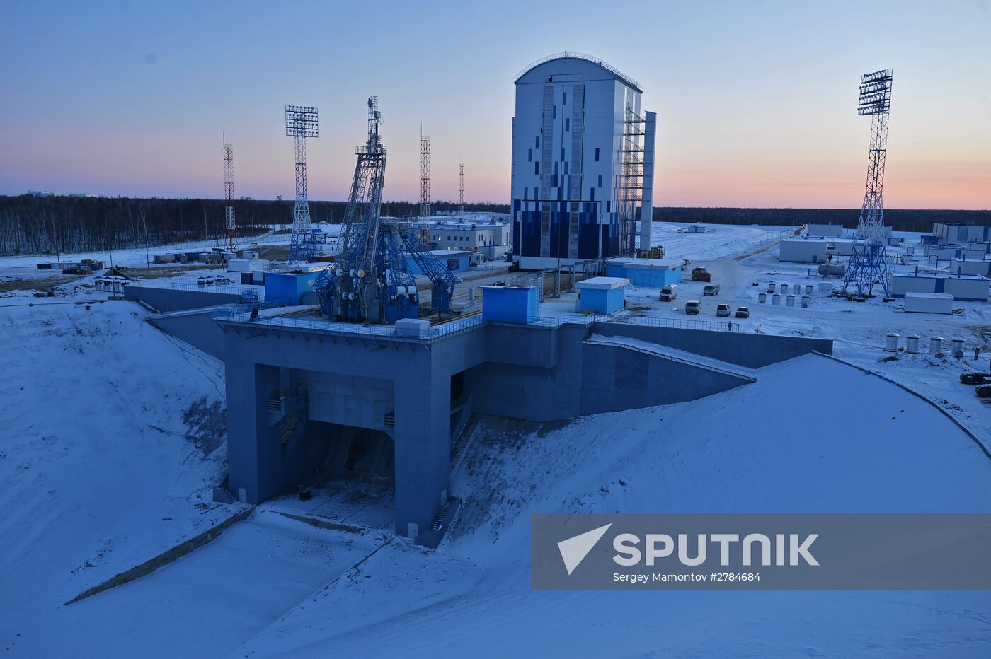Vostochny space center in Amur Region