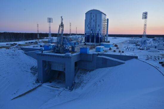Vostochny space center in Amur Region