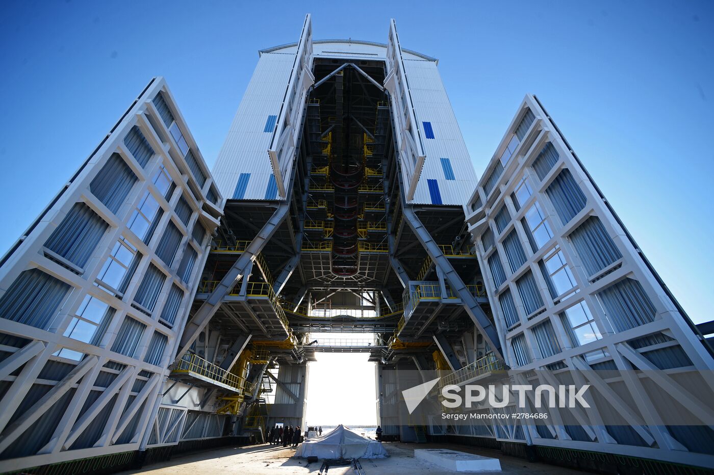 Vostochny space center in Amur Region