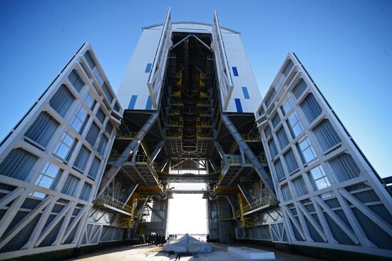 Vostochny space center in Amur Region
