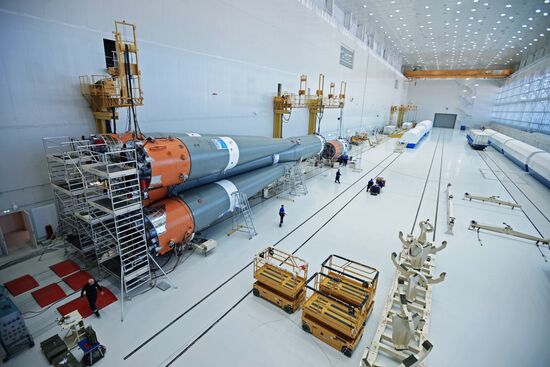 Vostochny space center in Amur Region