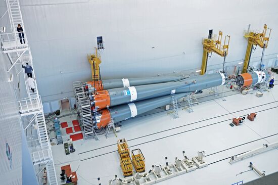 Vostochny space center in Amur Region