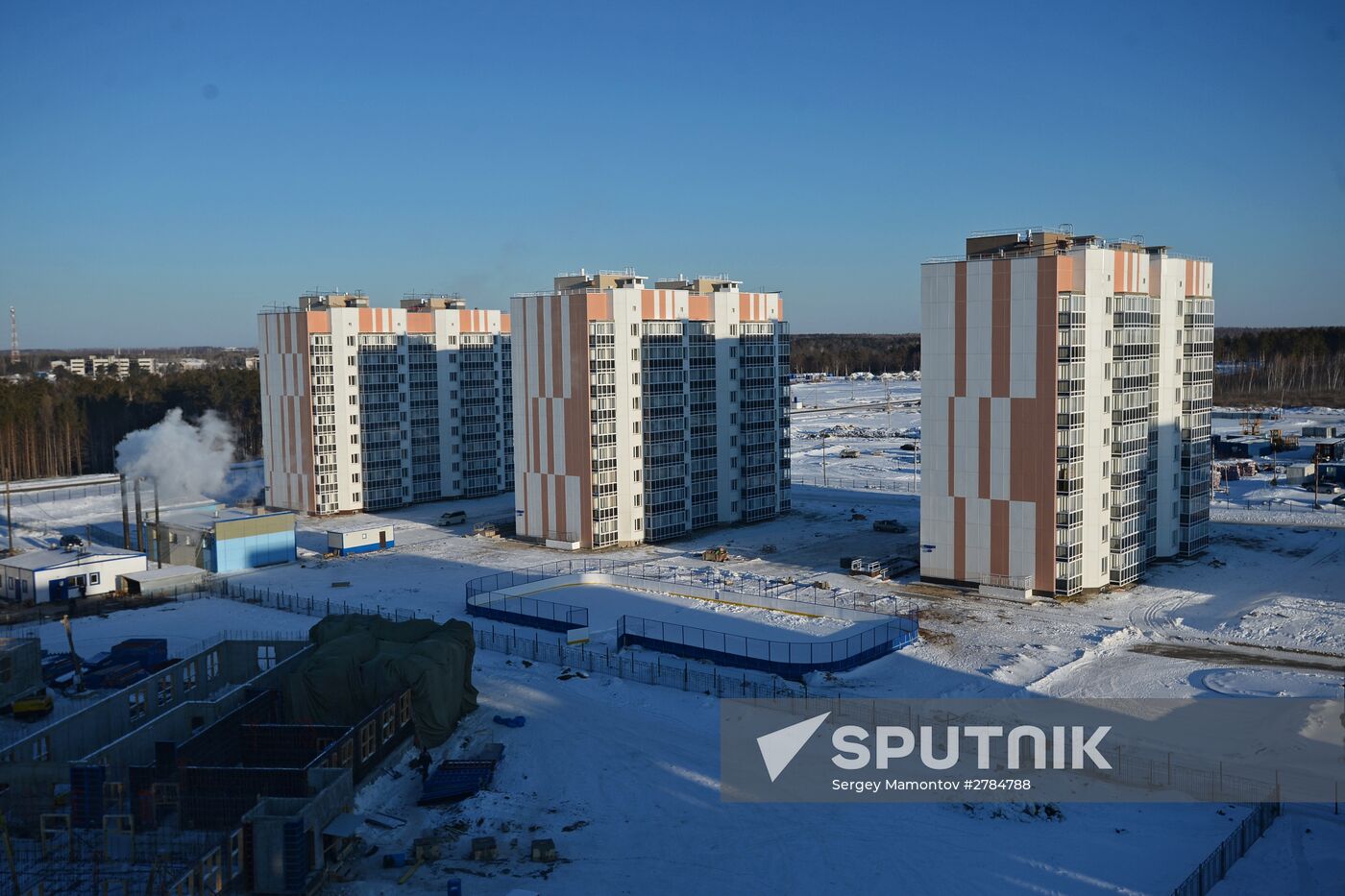 Vostochny space center in Amur Region