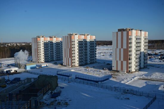 Vostochny space center in Amur Region