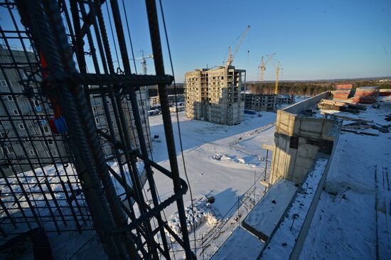 Vostochny space center in Amur Region