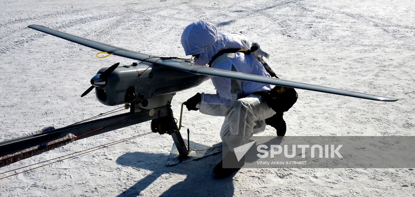Exercise by 83rd Guards Airborne Brigade