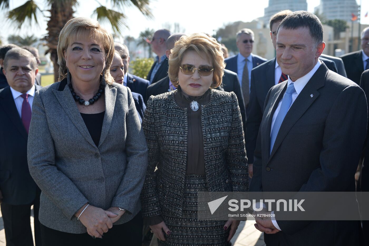 Russian Federation Council's delegation led by Speaker Valentina Matiyenko visits Israel