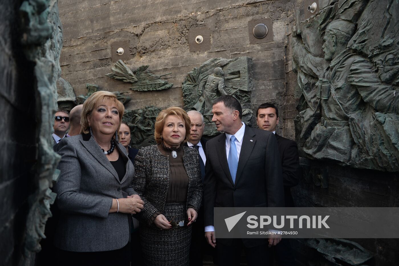 Russian Federation Council's delegation led by Speaker Valentina Matiyenko visits Israel