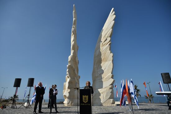 Russian Federation Council's delegation led by Speaker Valentina Matiyenko visits Israel