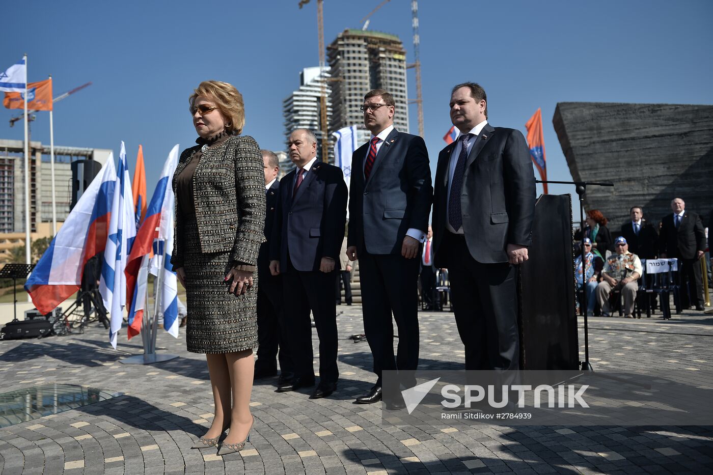 Russian Federation Council's delegation led by Speaker Valentina Matviyenko visits Israel