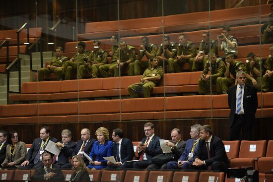 Russian Federation Council's delegation led by Speaker Valentina Matviyenko visits Israel