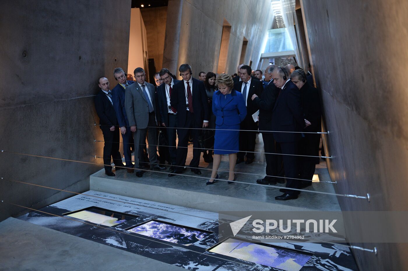 Russian Federation Council's delegation led by Speaker Valentina Matviyenko visits Israel