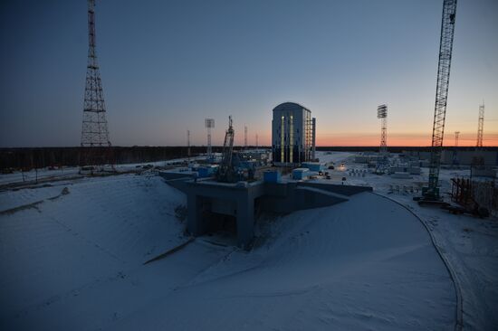 Vostochny space center in Amur Region