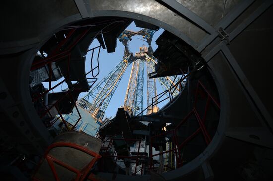 Vostochny space center in Amur Region