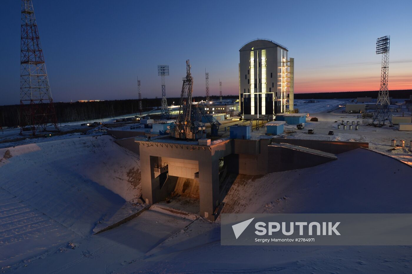 Vostochny space center in Amur Region