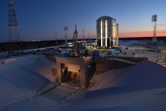 Vostochny space center in Amur Region