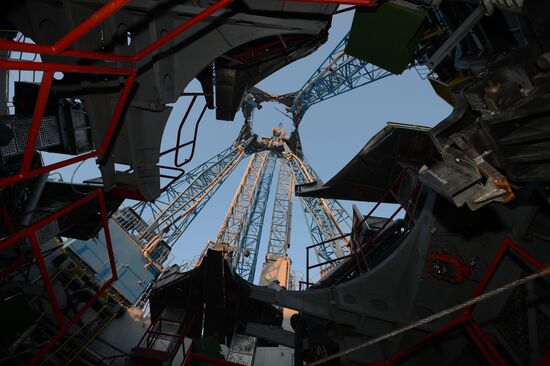 Vostochny space center in Amur Region