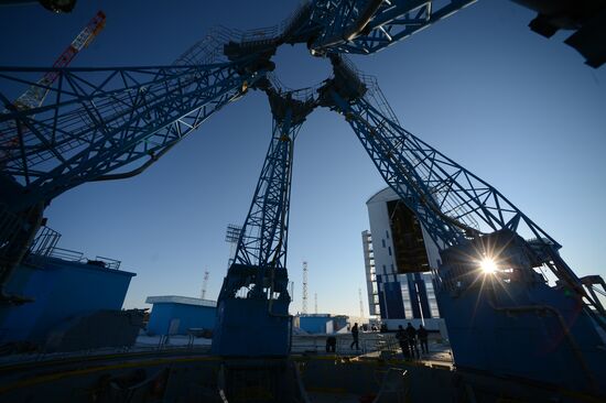 Vostochny space center in Amur Region