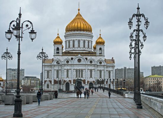 Cathedral of Christ the Savior in Moscow