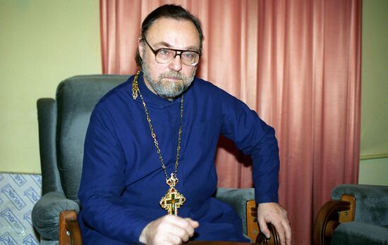 Archimandrite Ioann, rector of Russian Orthodox University