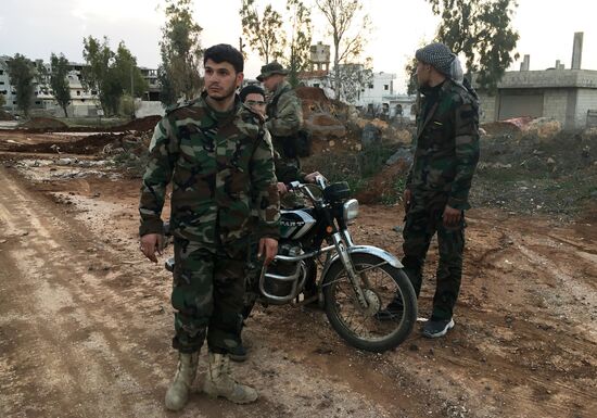 Syrian army liberates Othman town