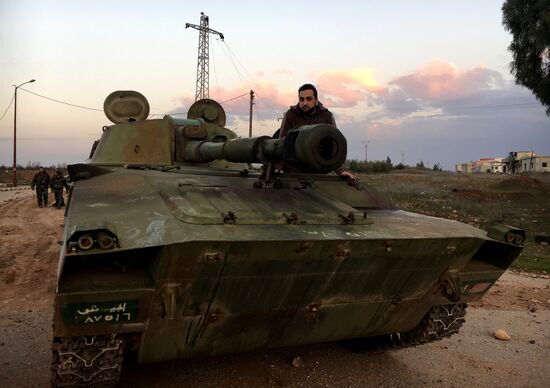 Syrian army liberates Othman town