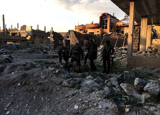 Syrian army liberates Othman town