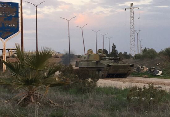 Syrian army liberates Othman town