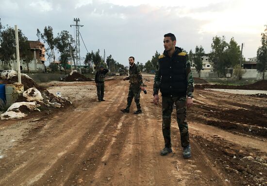 Syrian army liberates Othman town