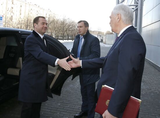 Prime Minister Medvedev attends 15th United Russia congress