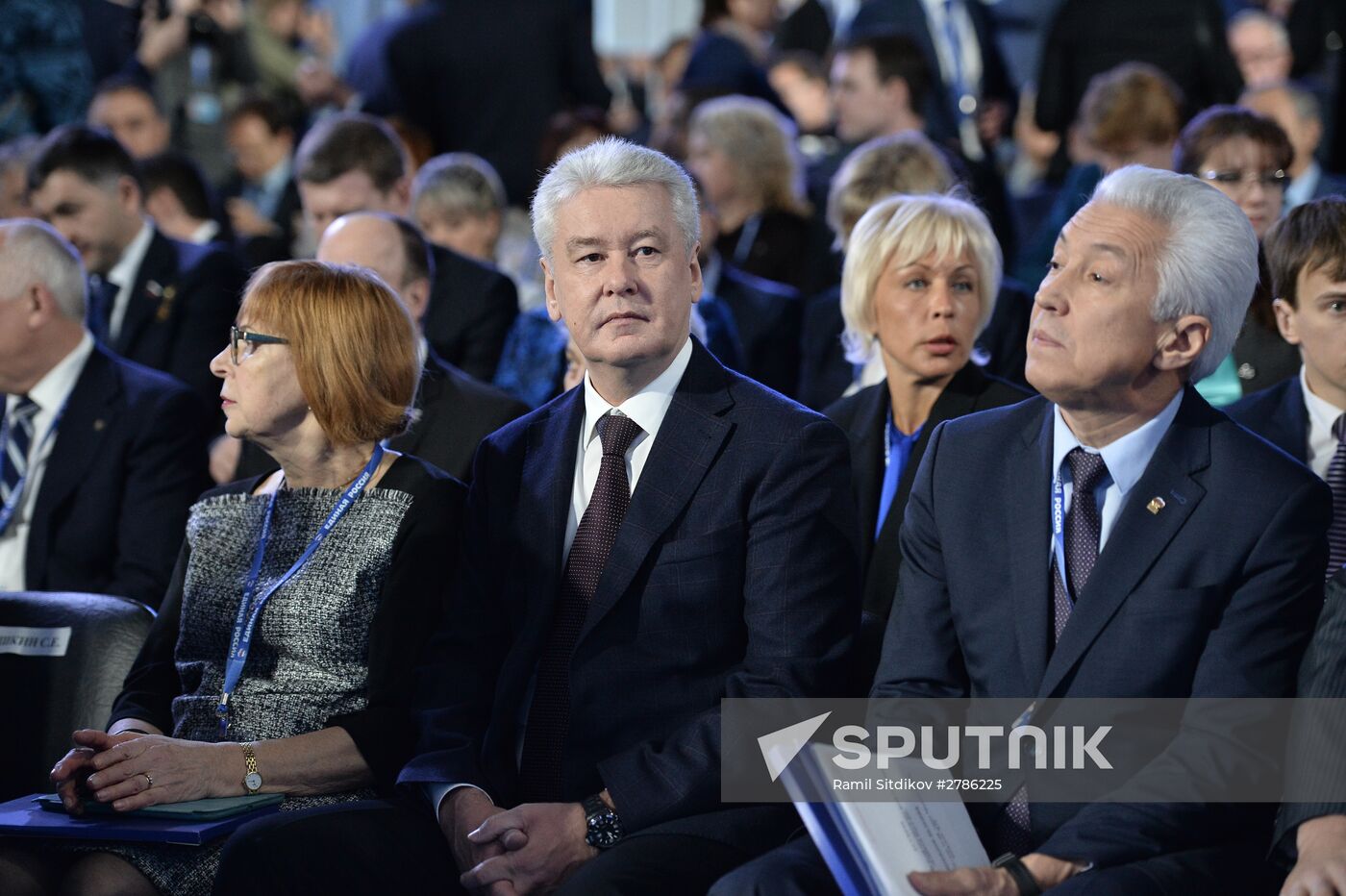 First stage of 15th United Russia congress. Day Two