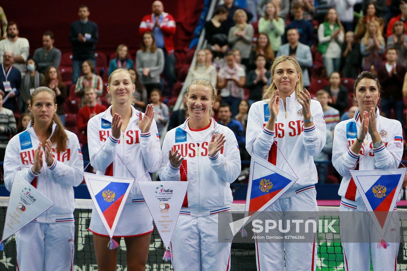 Tennis. Fed Cup. Russia vs. Netherlands. Day One