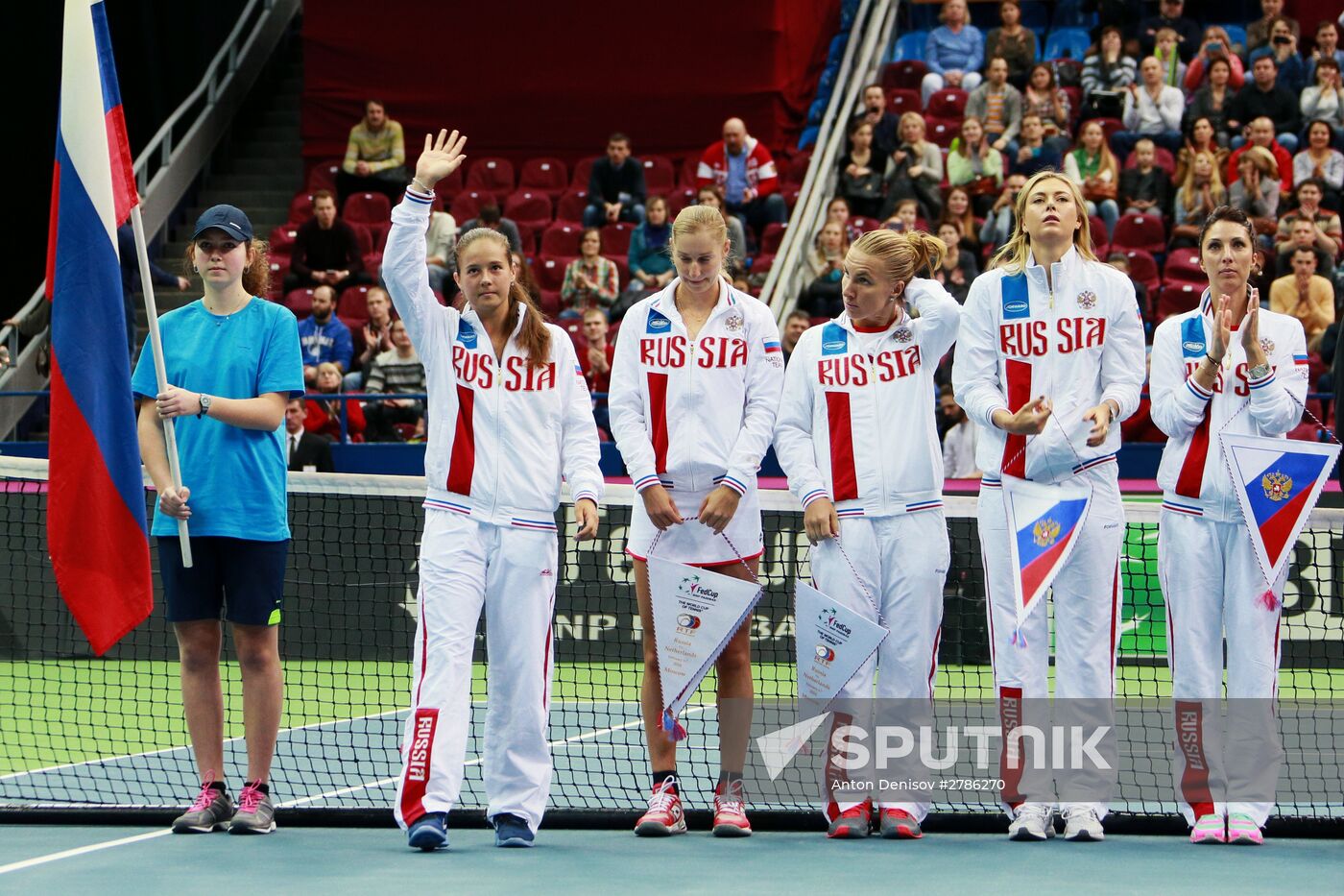 Tennis. Fed Cup. Russia vs. Netherlands. Day One