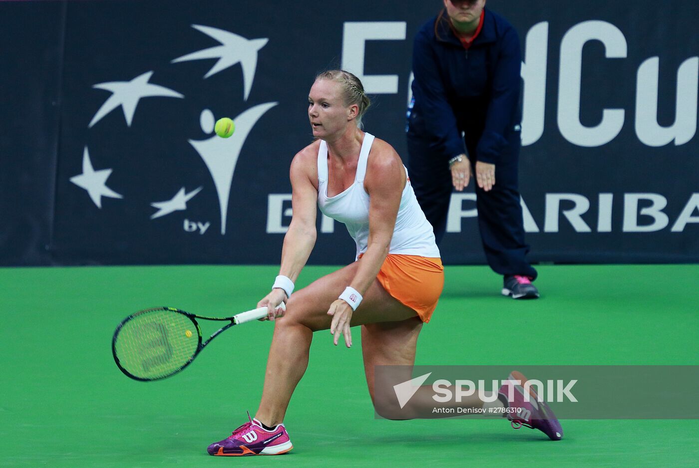 Tennis. Fed Cup. Russia vs. Netherlands. Day One