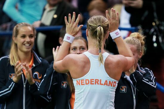 Tennis. Fed Cup. Russia vs. Netherlands. Day One