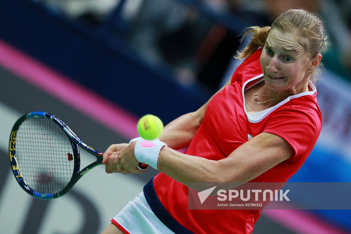 Tennis. Fed Cup. Russia vs. Netherlands. Day One