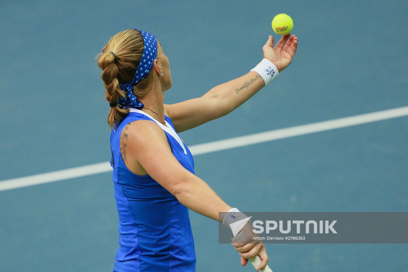 Tennis. Fed Cup. Russia vs. Netherlands. Day One