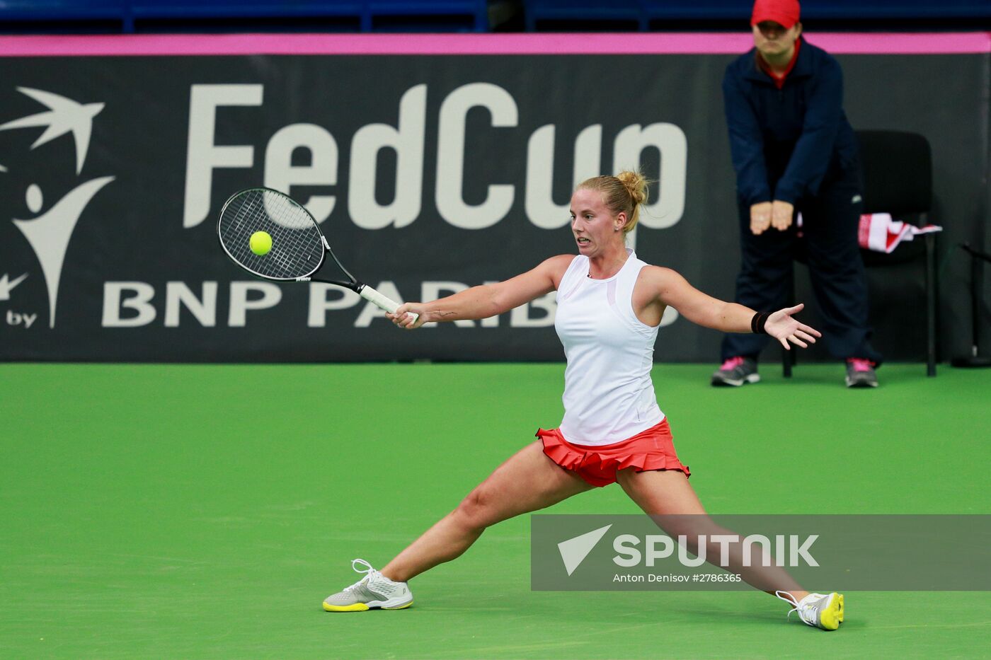 Tennis. Fed Cup. Russia vs. Netherlands. Day One