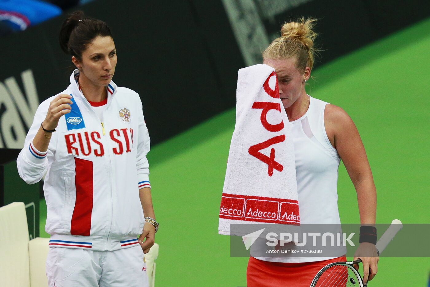 Tennis. Fed Cup. Russia vs. Netherlands. Day One