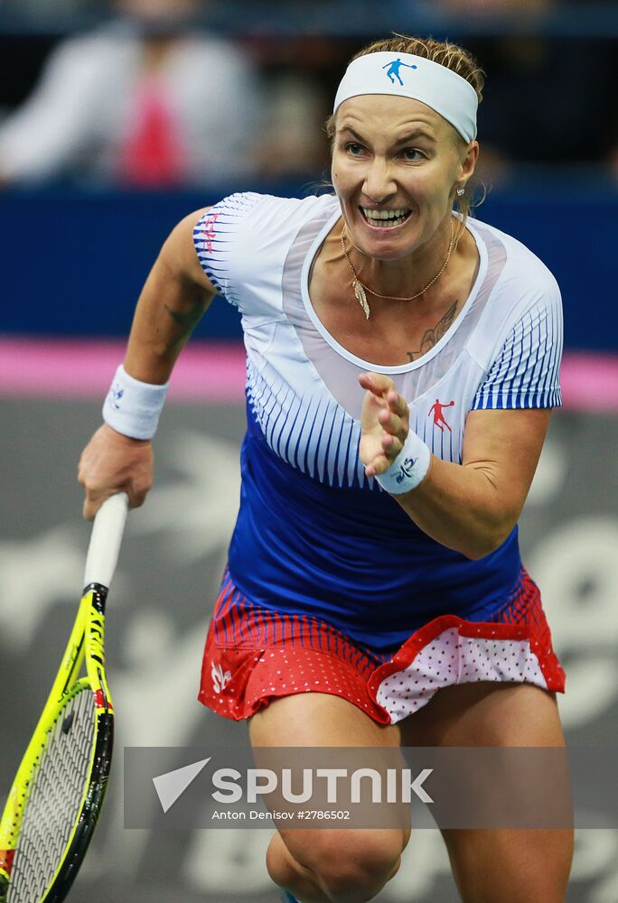 Tennis. Fed Cup. Russia vs. Netherlands. Day One