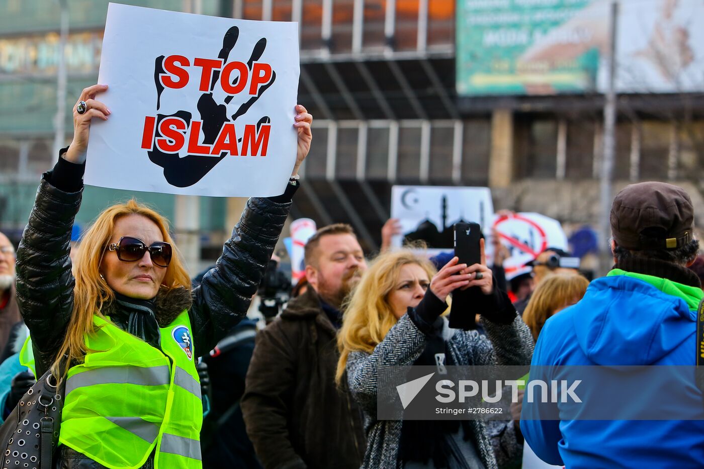 Rallies against "the Islamization of Europe" in European countries