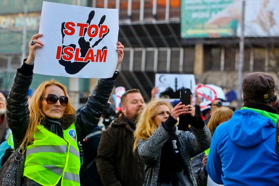 Rallies against "the Islamization of Europe" in European countries