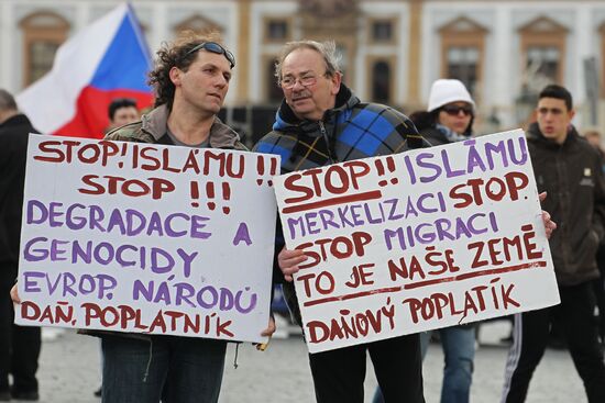 Rallies against "the Islamization of Europe" in European countries