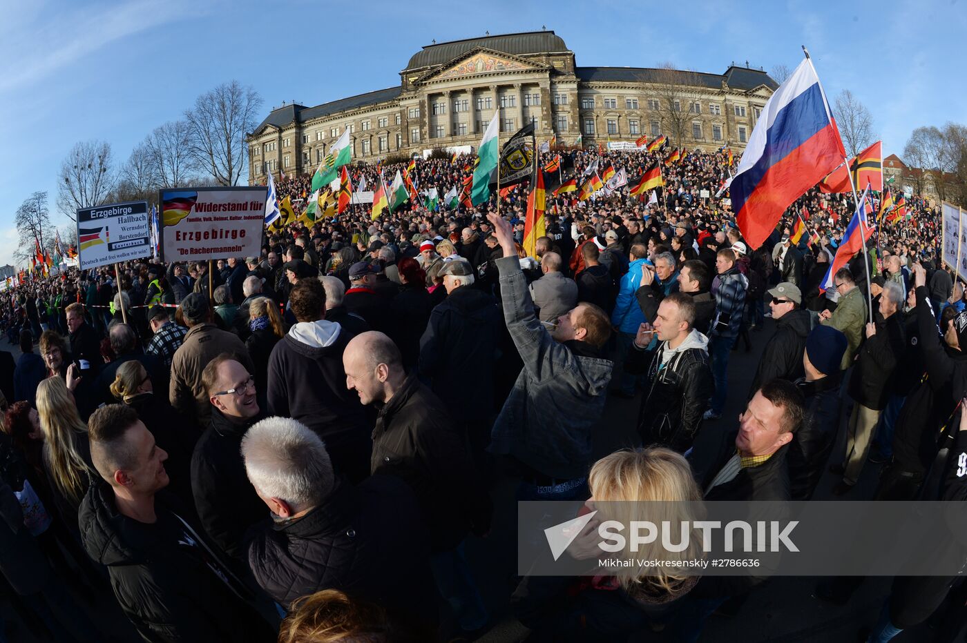 Rallies against "the Islamization of Europe" in European countries