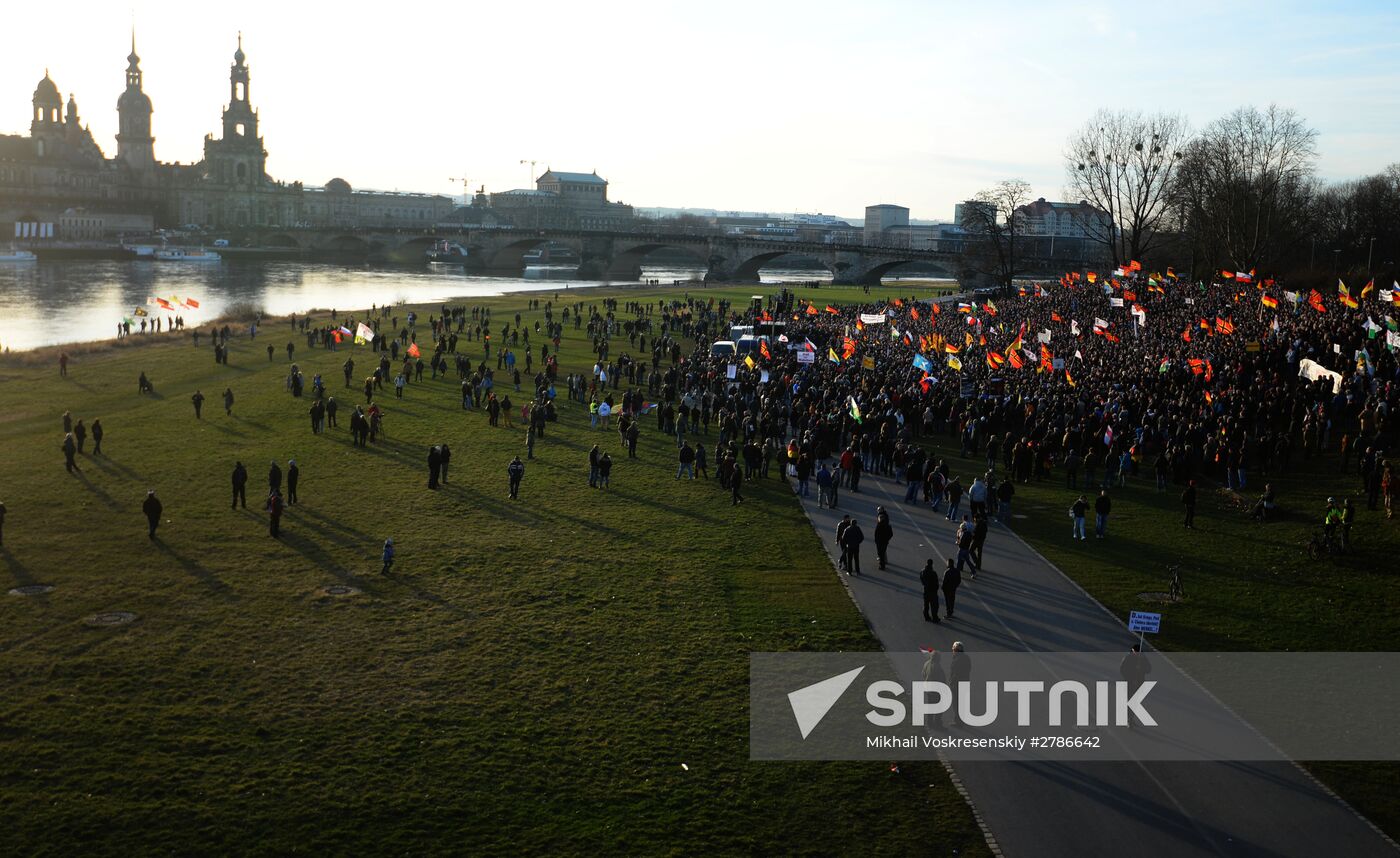 Rallies against "the Islamization of Europe" in European countries